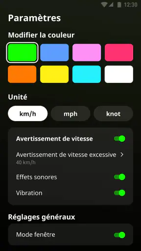 Compteur de Vitesse : Odomètre screenshot