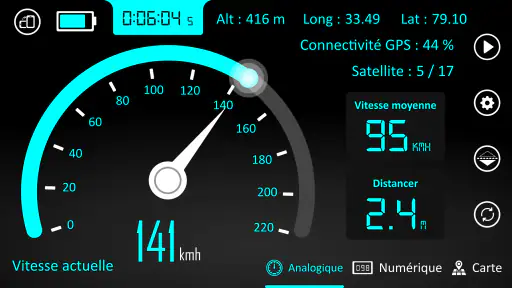 Compteur de Vitesse : Odomètre screenshot