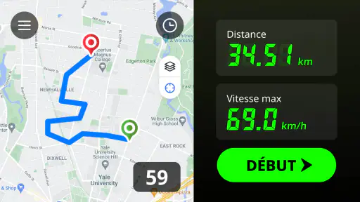 Compteur de Vitesse : Odomètre screenshot