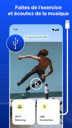 Connecteur USB - Caster sur TV screenshot