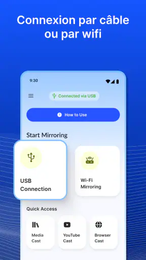 Connecteur USB - Caster sur TV screenshot