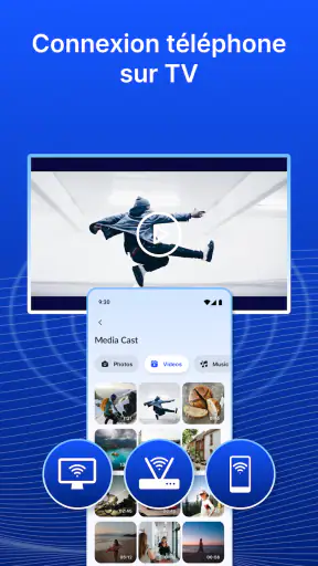 Connecteur USB - Caster sur TV screenshot