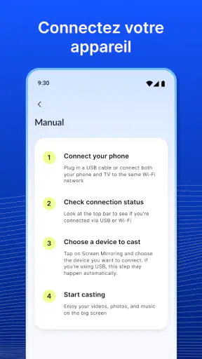 Connecteur USB - Caster sur TV screenshot