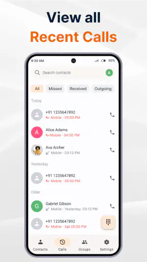Contacts 2026 screenshot