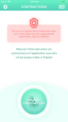 Contractions de grossesse 9m screenshot