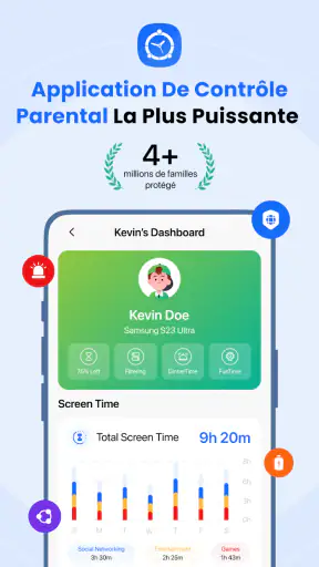 Contrôle Parental FamilyTime screenshot