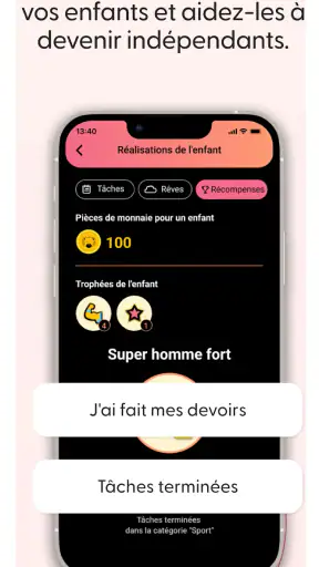 Controle parental, GPS tracker screenshot