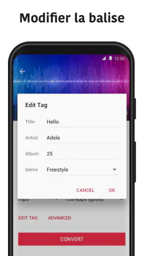 Convertisseur MP3 - MP4 to MP3 screenshot