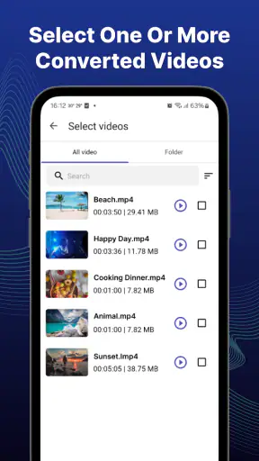Convertisseur vidéo en MP3 screenshot