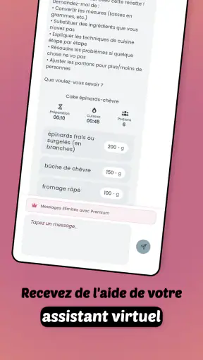 CookBooker: Recettes & Menus screenshot