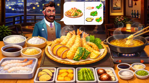 Cooking Japan: Jeu Cuisine screenshot