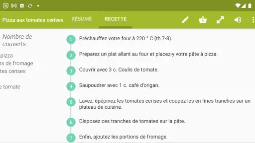 COOKmate - Mes recettes screenshot