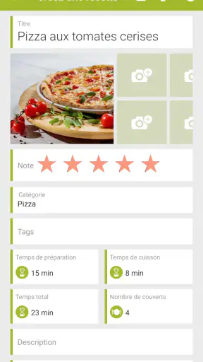 COOKmate - Mes recettes screenshot