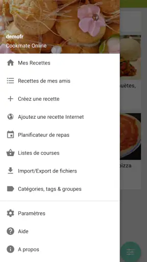 COOKmate - Mes recettes screenshot