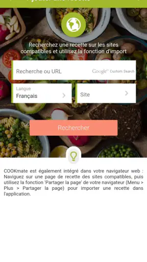 COOKmate - Mes recettes screenshot