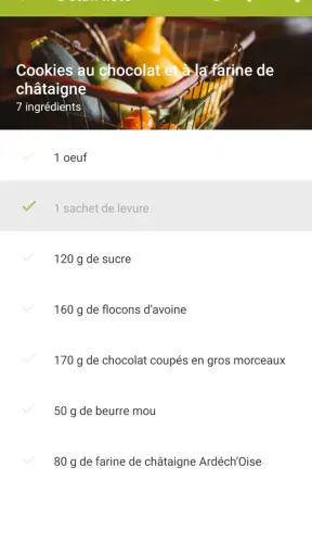 COOKmate - Mes recettes screenshot