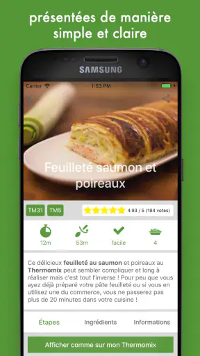 Cookomix - Recettes Thermomix screenshot
