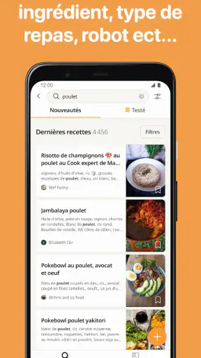 Cookpad, recettes de cuisine screenshot