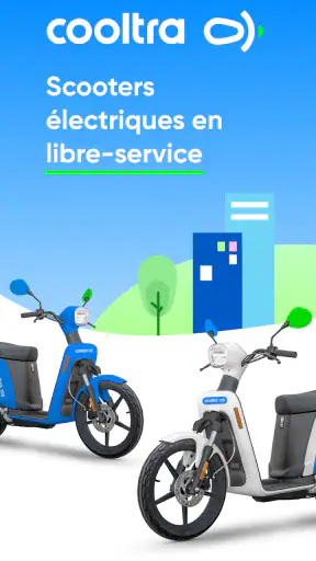 Cooltra Scooters libre-service screenshot
