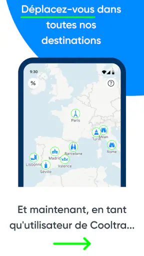 Cooltra Scooters libre-service screenshot