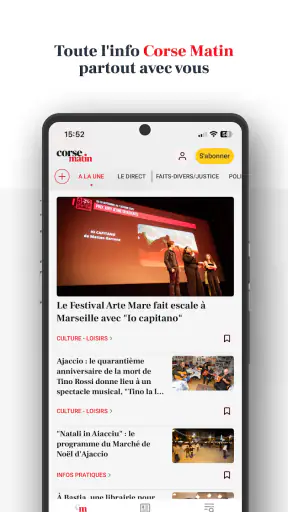 Corse-Matin screenshot