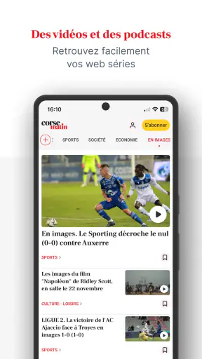 Corse-Matin screenshot