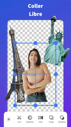 Couper et coller des photos screenshot