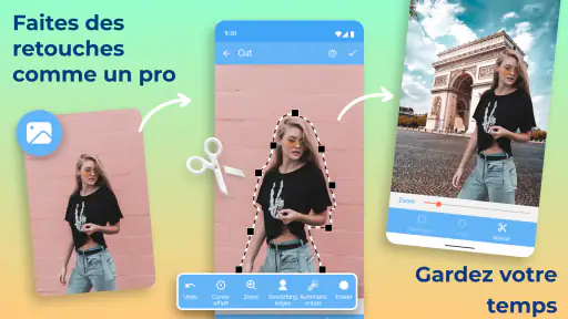 Couper et coller des photos screenshot
