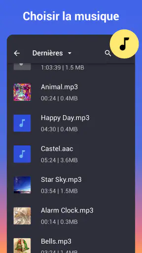 Couper musique mp3 & sonnerie screenshot