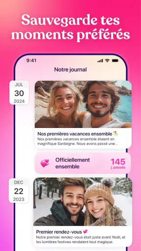 Couple Joy - Appli de Relation screenshot