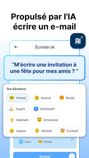 Courrier, Tous les e-mails screenshot
