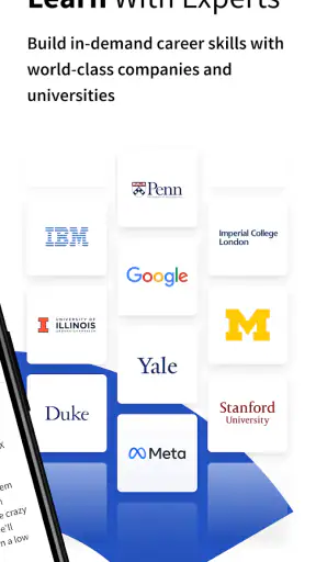 Coursera : carrière améliorée screenshot