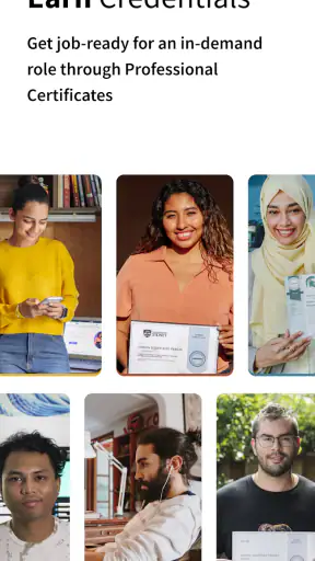 Coursera : carrière améliorée screenshot