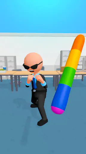 CrazyOffice: Jeux de combat screenshot