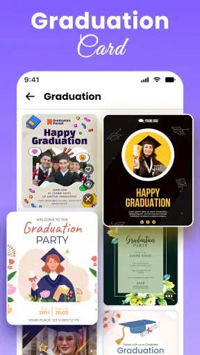 Créateur cartes d'invitation screenshot