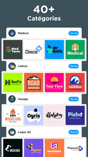 Créateur de logo : Creer logo screenshot