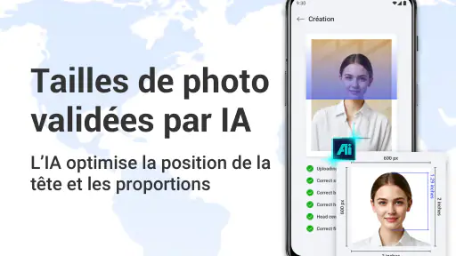 Créateur de photos d'identité screenshot