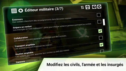 Créateur scénario Rebel Inc. screenshot