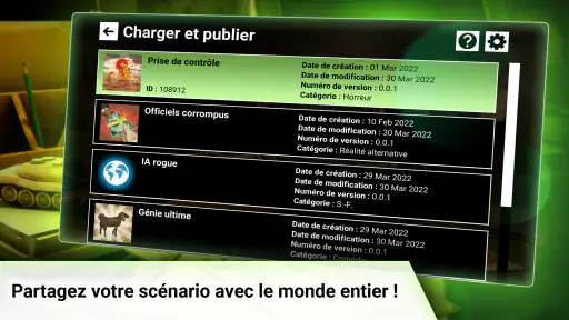 Créateur scénario Rebel Inc. screenshot