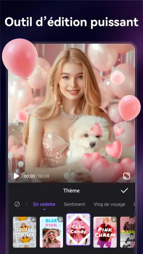 Créateur vidéo avec musique screenshot