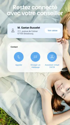 Crédit Mutuel Banque en ligne screenshot