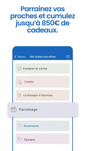 Crédit Mutuel Banque en ligne screenshot