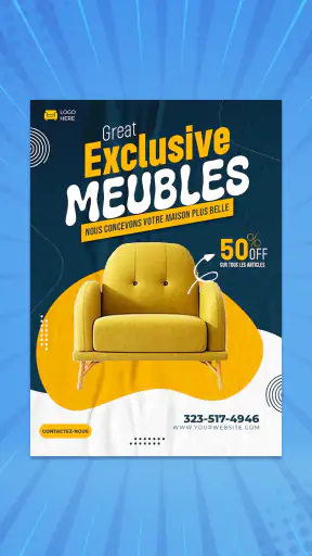 Créer affiche, publicitaire screenshot