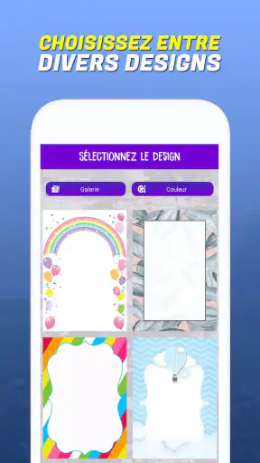 Créer une carte d'invitation screenshot