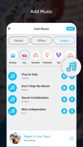 Creer Video Avec Photo Musique screenshot
