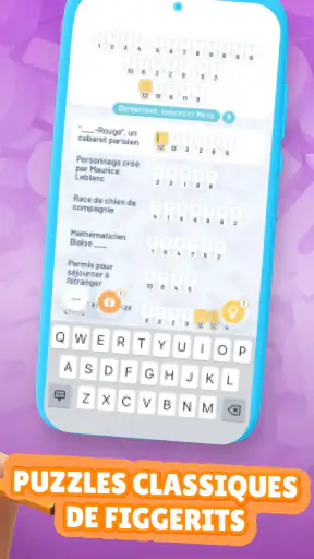 Crostic－Devinez les Mots Mélés screenshot