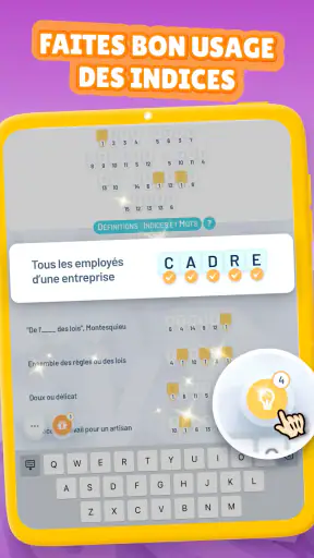Crostic－Devinez les Mots Mélés screenshot