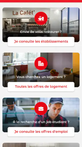 Crous Mobile screenshot