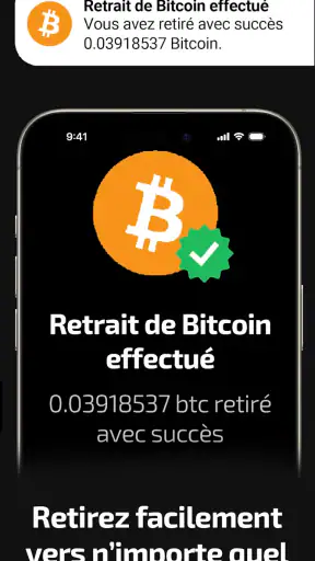 Crypto Cloud: Minage Bitcoin screenshot