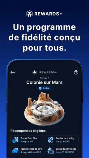 Crypto.com - Achat de BTC, CRO screenshot